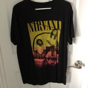 Nirvana band tee